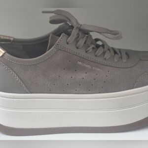 Michael Kors Gray Platform Sneakers